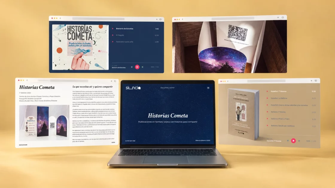 Silencio Editora · App de audiolibros